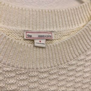 GAP Sweaters - GAP | Cream Short Sleeve Waffle Knit Sweater GAP Sweaters - GAP | Cream Short Sleeve Waffle Knit Sweater